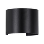 GloboStar® AXIS-R 60640 Φωτιστικό Τοίχου - Απλίκα Αρχιτεκτονικού Φωτισμού Εσωτερικού/Εξωτερικού Χώρου Up & Down LED 10W 1200lm 10 έως 60° AC 220-240V Αδιάβροχο IP65 Μ10 x Π10 x Υ10cm - Φυσικό Λευκό 4500K - Μαύρο - Bridgelux Chip - 3 Years Warranty - Image 2