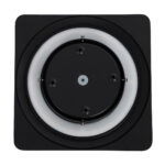 GloboStar® HELIO-S 60664 Φωτιστικό Τοίχου - Απλίκα Αρχιτεκτονικού Φωτισμού Εσωτερικού/Εξωτερικού Χώρου LED 12W 1380lm 120° x 360° AC 220-240V Αδιάβροχο IP65 Μ26 x Π5 x Υ26cm - Θερμό Λευκό 2700K - Μαύρο - Τετράγωνο - Bridgelux Chip - 3 Years Warranty - Image 4