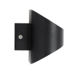 GloboStar® EDEN 60669 Φωτιστικό Τοίχου - Απλίκα Αρχιτεκτονικού Φωτισμού Εσωτερικού Χώρου Up & Down LED 10W 1000lm 60° AC 220-240V IP20 Μ16 x Π10.5 x Υ9cm - Φυσικό Λευκό 4500K - Μαύρο - Bridgelux Chip - 3 Years Warranty - Image 4