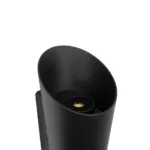 GLOBOSTAR® GANETTI 60671 Μοντέρνο Φωτιστικό Τοίχου - Απλίκα LED 10W 1250lm 60° AC 220-240V Αδιάβροχο IP65 Θερμό Λευκό 2700K - Bridgelux COB Chip & TÜV SÜD Driver - Μαύρο Ματ - Μ9.5 x Π11 x Υ19cm - 5 Χρόνια Εγγύηση - Image 5