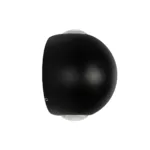 GLOBOSTAR® VEGA 60672 Μοντέρνο Φωτιστικό Τοίχου - Απλίκα LED 6W 750lm 30° AC 220-240V Αδιάβροχο IP65 Θερμό Λευκό 2700K - Bridgelux COB Chip & TÜV SÜD Driver - Μαύρο Ματ - Μ10 x Π7.5 x Υ10cm - 5 Χρόνια Εγγύηση - Image 3