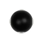 GLOBOSTAR® VEGA 60673 Μοντέρνο Φωτιστικό Τοίχου - Απλίκα LED 12W 1500lm 30° AC 220-240V Αδιάβροχο IP65 Θερμό Λευκό 2700K - Bridgelux COB Chip & TÜV SÜD Driver - Μαύρο Ματ - Μ10 x Π7.5 x Υ10cm - 5 Χρόνια Εγγύηση - Image 2
