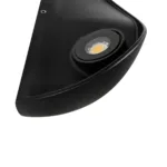 GLOBOSTAR® SELENE 60674 Μοντέρνο Φωτιστικό Τοίχου - Απλίκα LED 5W 625lm 90° AC 220-240V Αδιάβροχο IP65 Θερμό Λευκό 2700K - Bridgelux COB Chip & TÜV SÜD Driver - Μαύρο Ματ - Μ20 x Π9 x Υ12cm - 5 Χρόνια Εγγύηση - Image 7