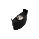 GLOBOSTAR® SIXOAD 60676 Μοντέρνο Φωτιστικό Τοίχου - Απλίκα LED 4W 500lm 30° AC 220-240V Αδιάβροχο IP65 Θερμό Λευκό 2700K - CREE XPE Chip & TÜV SÜD Driver - Μαύρο Ματ - Μ8.5 x Π3.5 x Υ8cm - 5 Χρόνια Εγγύηση - Image 5