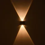 GLOBOSTAR® SIXOAD 60676 Μοντέρνο Φωτιστικό Τοίχου - Απλίκα LED 4W 500lm 30° AC 220-240V Αδιάβροχο IP65 Θερμό Λευκό 2700K - CREE XPE Chip & TÜV SÜD Driver - Μαύρο Ματ - Μ8.5 x Π3.5 x Υ8cm - 5 Χρόνια Εγγύηση - Image 7