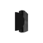 GLOBOSTAR® ARC 60680 Μοντέρνο Φωτιστικό Τοίχου - Απλίκα LED 12W 1500lm 30° AC 220-240V Αδιάβροχο IP65 Θερμό Λευκό 2700K - CREE XPE Chip & TÜV SÜD Driver - Μαύρο Ματ - Μ14 x Π4.8 x Υ11.5cm - 5 Χρόνια Εγγύηση - Image 3