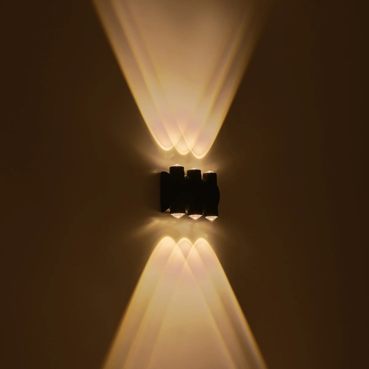 GLOBOSTAR® ARC 60680 Μοντέρνο Φωτιστικό Τοίχου - Απλίκα LED 12W 1500lm 30° AC 220-240V Αδιάβροχο IP65 Θερμό Λευκό 2700K - CREE XPE Chip & TÜV SÜD Driver - Μαύρο Ματ - Μ14 x Π4.8 x Υ11.5cm - 5 Χρόνια Εγγύηση - Image 8