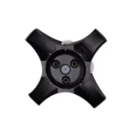 GLOBOSTAR® SPARK 60683 Μοντέρνο Φωτιστικό Τοίχου - Απλίκα LED 8W 1000lm 30° AC 220-240V Αδιάβροχο IP65 Θερμό Λευκό 2700K - CREE XPE Chip & TÜV SÜD Driver - Μαύρο Ματ - Μ14.5 x Π5 x Υ14.5cm - 5 Χρόνια Εγγύηση - Image 4