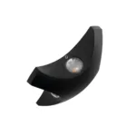 GLOBOSTAR® SPARK 60683 Μοντέρνο Φωτιστικό Τοίχου - Απλίκα LED 8W 1000lm 30° AC 220-240V Αδιάβροχο IP65 Θερμό Λευκό 2700K - CREE XPE Chip & TÜV SÜD Driver - Μαύρο Ματ - Μ14.5 x Π5 x Υ14.5cm - 5 Χρόνια Εγγύηση - Image 5