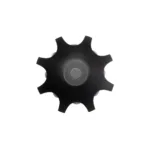 GLOBOSTAR® SPARK 60684 Μοντέρνο Φωτιστικό Τοίχου - Απλίκα LED 16W 2000lm 30° AC 220-240V Αδιάβροχο IP65 Θερμό Λευκό 2700K - CREE XPE Chip & TÜV SÜD Driver - Μαύρο Ματ - Μ25 x Π6 x Υ25cm - 5 Χρόνια Εγγύηση - Image 2