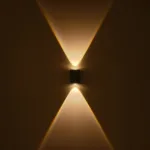 GLOBOSTAR® HIKARI 60685 Μοντέρνο Φωτιστικό Τοίχου - Απλίκα LED 4W 500lm 30° AC 220-240V Αδιάβροχο IP65 Θερμό Λευκό 2700K - CREE XPE Chip & TÜV SÜD Driver - Μαύρο Ματ - Μ6 x Π4 x Υ10.5cm - 5 Χρόνια Εγγύηση - Image 7