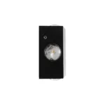 GLOBOSTAR® HIKARI 60686 Μοντέρνο Φωτιστικό Τοίχου - Απλίκα LED 8W 1000lm 30° AC 220-240V Αδιάβροχο IP65 Θερμό Λευκό 2700K - CREE XPE Chip & TÜV SÜD Driver - Μαύρο Ματ - Μ9 x Π4 x Υ9cm - 5 Χρόνια Εγγύηση - Image 3