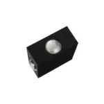 GLOBOSTAR® HIKARI 60686 Μοντέρνο Φωτιστικό Τοίχου - Απλίκα LED 8W 1000lm 30° AC 220-240V Αδιάβροχο IP65 Θερμό Λευκό 2700K - CREE XPE Chip & TÜV SÜD Driver - Μαύρο Ματ - Μ9 x Π4 x Υ9cm - 5 Χρόνια Εγγύηση - Image 5