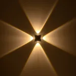 GLOBOSTAR® HIKARI 60686 Μοντέρνο Φωτιστικό Τοίχου - Απλίκα LED 8W 1000lm 30° AC 220-240V Αδιάβροχο IP65 Θερμό Λευκό 2700K - CREE XPE Chip & TÜV SÜD Driver - Μαύρο Ματ - Μ9 x Π4 x Υ9cm - 5 Χρόνια Εγγύηση - Image 7