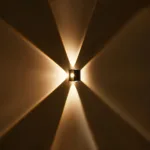 GLOBOSTAR® HIKARI 60686 Μοντέρνο Φωτιστικό Τοίχου - Απλίκα LED 8W 1000lm 30° AC 220-240V Αδιάβροχο IP65 Θερμό Λευκό 2700K - CREE XPE Chip & TÜV SÜD Driver - Μαύρο Ματ - Μ9 x Π4 x Υ9cm - 5 Χρόνια Εγγύηση - Image 8