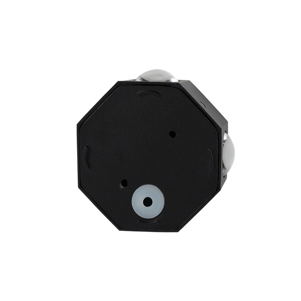 GLOBOSTAR® HIKARI 60687 Μοντέρνο Φωτιστικό Τοίχου - Απλίκα LED 8W 1000lm 30° AC 220-240V Αδιάβροχο IP65 Θερμό Λευκό 2700K - CREE XPE Chip & TÜV SÜD Driver - Μαύρο Ματ - Μ10 x Π4 x Υ10cm - 5 Χρόνια Εγγύηση - Image 4