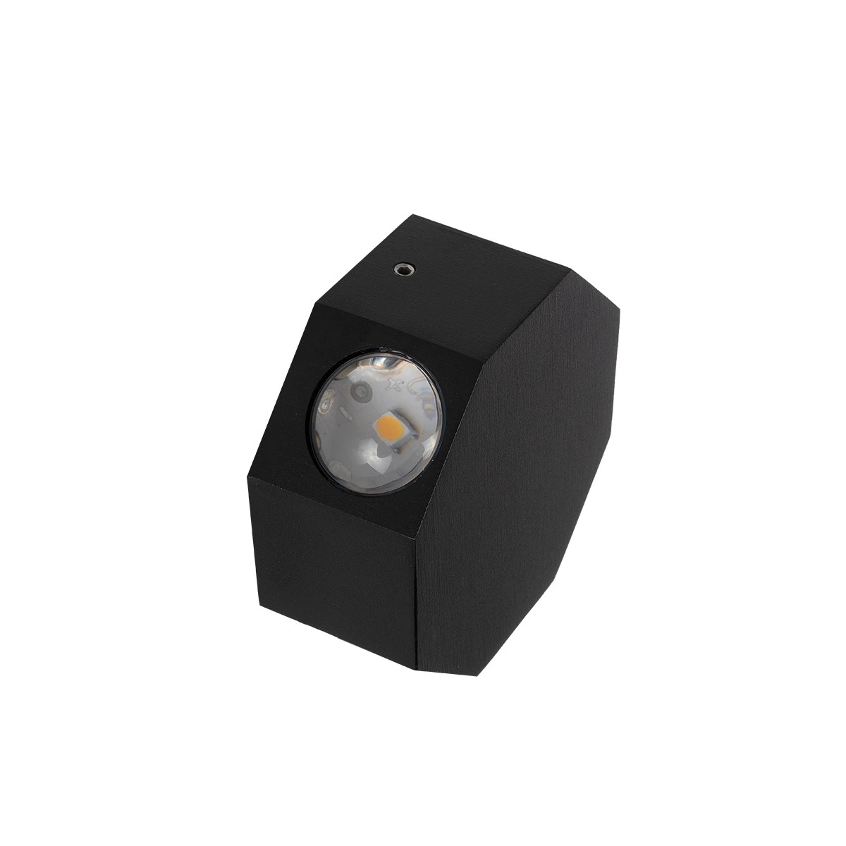 GLOBOSTAR® HIKARI 60687 Μοντέρνο Φωτιστικό Τοίχου - Απλίκα LED 8W 1000lm 30° AC 220-240V Αδιάβροχο IP65 Θερμό Λευκό 2700K - CREE XPE Chip & TÜV SÜD Driver - Μαύρο Ματ - Μ10 x Π4 x Υ10cm - 5 Χρόνια Εγγύηση - Image 5