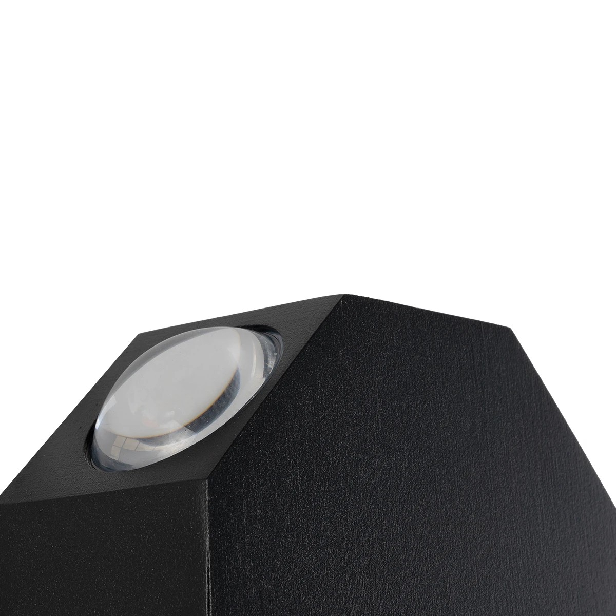 GLOBOSTAR® HIKARI 60687 Μοντέρνο Φωτιστικό Τοίχου - Απλίκα LED 8W 1000lm 30° AC 220-240V Αδιάβροχο IP65 Θερμό Λευκό 2700K - CREE XPE Chip & TÜV SÜD Driver - Μαύρο Ματ - Μ10 x Π4 x Υ10cm - 5 Χρόνια Εγγύηση - Image 6