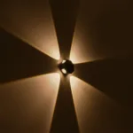 GLOBOSTAR® HIKARI 60687 Μοντέρνο Φωτιστικό Τοίχου - Απλίκα LED 8W 1000lm 30° AC 220-240V Αδιάβροχο IP65 Θερμό Λευκό 2700K - CREE XPE Chip & TÜV SÜD Driver - Μαύρο Ματ - Μ10 x Π4 x Υ10cm - 5 Χρόνια Εγγύηση - Image 8