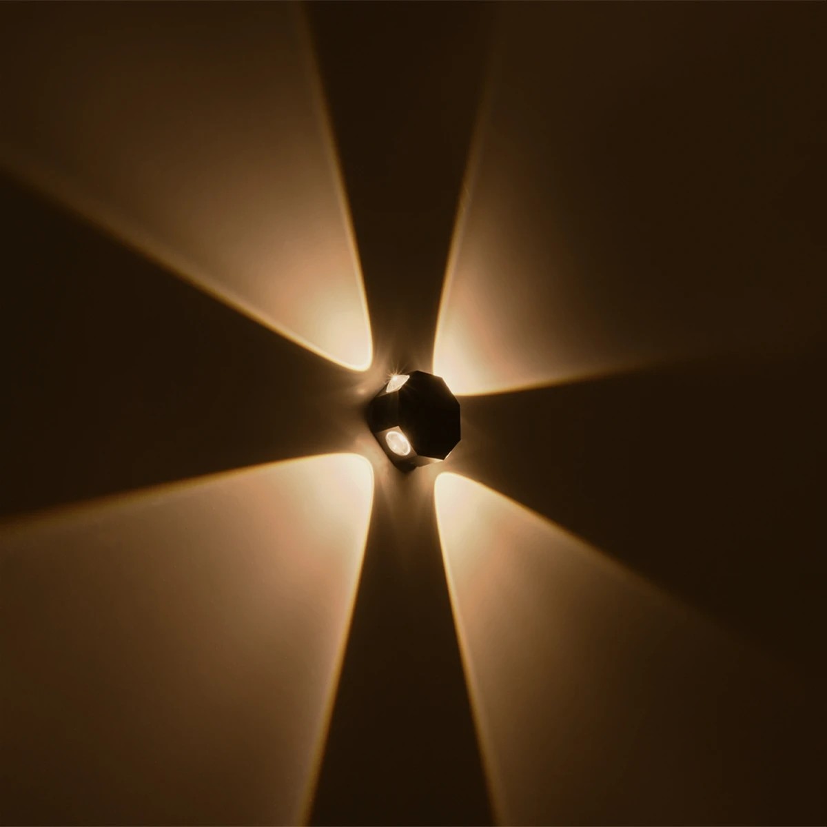 GLOBOSTAR® HIKARI 60687 Μοντέρνο Φωτιστικό Τοίχου - Απλίκα LED 8W 1000lm 30° AC 220-240V Αδιάβροχο IP65 Θερμό Λευκό 2700K - CREE XPE Chip & TÜV SÜD Driver - Μαύρο Ματ - Μ10 x Π4 x Υ10cm - 5 Χρόνια Εγγύηση - Image 8