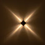 GLOBOSTAR® LUZ 60688 Μοντέρνο Φωτιστικό Τοίχου - Απλίκα LED 8W 1000lm 10° AC 220-240V Αδιάβροχο IP65 Θερμό Λευκό 2700K - CREE XPE Chip & TÜV SÜD Driver - Μαύρο Ματ - Μ13.5 x Π4.5 x Υ13.5cm - 5 Χρόνια Εγγύηση - Image 7