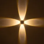 GLOBOSTAR® SOL 60689 Μοντέρνο Φωτιστικό Τοίχου - Απλίκα LED 8W 1000lm 30° AC 220-240V Αδιάβροχο IP65 Θερμό Λευκό 2700K - CREE XPE Chip & TÜV SÜD Driver - Μαύρο Ματ - Μ10 x Π5 x Υ10cm - 5 Χρόνια Εγγύηση - Image 6