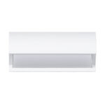 GLOBOSTAR® HORIZON 60691 Φωτιστικό Τοίχου - Απλίκα Εσωτερικού/Εξωτερικού Χώρου LED 15W 1575lm 120° AC175-265V Αδιάβροχο IP65 - Πλαστικό Σώμα - Φυσικό λευκό 4500K - Μ23.5 x Π11 x Υ10cm - Λευκό - Bridgelux Chip - 3 Χρόνια Εγγύηση - Image 2