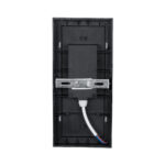 GLOBOSTAR® LOFT 60759 Φωτιστικό Τοίχου - Απλίκα Εσωτερικού/Εξωτερικού Χώρου LED 18W 1890lm 120° AC175-265V Αδιάβροχο IP65 - Πλαστικό Σώμα - Φυσικό λευκό 4500K - Μ24.5 x Π11 x Υ9.5cm -  Γκρι - Bridgelux Chip - 3 Χρόνια Εγγύηση - Image 5