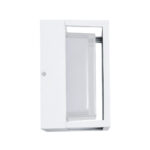 GLOBOSTAR® MAJESTIC 60775 Φωτιστικό Τοίχου - Απλίκα Εσωτερικού/Εξωτερικού Χώρου LED 10W 1050lm 120° AC175-265V Αδιάβροχο IP65 - Πλαστικό Σώμα - Φυσικό λευκό 4500K - Μ17 x Π17 x Υ9cm - Λευκό - Bridgelux Chip - 3 Χρόνια Εγγύηση - Image 3