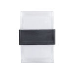 GLOBOSTAR® EMPIRE 60778  Φωτιστικό Τοίχου - Απλίκα Εσωτερικού/Εξωτερικού Χώρου LED 10W 1050lm 120° AC175-265V Αδιάβροχο IP65 - Πλαστικό Σώμα - Φυσικό λευκό 4500K - Μ10.5 x Π9 x Υ13cm - Μαύρο - Bridgelux Chip - 3 Χρόνια Εγγύηση - Image 2