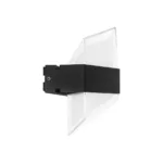 GLOBOSTAR® EMPIRE 60781 Μοντέρνο Φωτιστικό Τοίχου - Απλίκα LED 12W 1200lm 120° AC 220-240V Αδιάβροχο IP65 Θερμό Λευκό 2700K - Bridgelux SMD Chip & TÜV SÜD Driver - Μαύρο Ματ - Μ18.5 x Π17 x Υ10cm - 3 Χρόνια Εγγύηση - Image 3