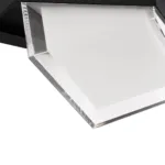 GLOBOSTAR® EMPIRE 60781 Μοντέρνο Φωτιστικό Τοίχου - Απλίκα LED 12W 1200lm 120° AC 220-240V Αδιάβροχο IP65 Θερμό Λευκό 2700K - Bridgelux SMD Chip & TÜV SÜD Driver - Μαύρο Ματ - Μ18.5 x Π17 x Υ10cm - 3 Χρόνια Εγγύηση - Image 4