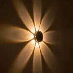 GLOBOSTAR® SOL 60796 Μοντέρνο Φωτιστικό Τοίχου - Απλίκα LED 16W 2000lm 30° AC 220-240V Αδιάβροχο IP65 Θερμό Λευκό 2700K - CREE XPE Chip & TÜV SÜD Driver - Μαύρο Ματ - Μ16 x Π5.5 x Υ16cm - 5 Χρόνια Εγγύηση - Image 8