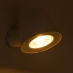 GloboStar® GARDENIA 60797 Φωτιστικό Τοίχου - Απλίκα Αρχιτεκτονικού Φωτισμού Εσωτερικού/Εξωτερικού Χώρου Up or Down LED 7W 700lm 60° AC220-240V Αδιάβροχο IP65 - Σώμα Αλουμινίου & Tempered Glass - Μ9.5 x Π13 x Υ7.7cm - Θερμό Λευκό 2700K - Λευκό - Bridgelux Chip - 5 Years Warranty - Image 7