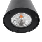 GloboStar® GARDENIA 60799 Φωτιστικό Τοίχου - Απλίκα Αρχιτεκτονικού Φωτισμού Εσωτερικού/Εξωτερικού Χώρου Up or Down LED 7W 700lm 60° AC220-240V Αδιάβροχο IP65 - Σώμα Αλουμινίου & Tempered Glass - Μ9.5 x Π13 x Υ7.7cm - Θερμό Λευκό 2700K - Μαύρο - Bridgelux Chip - 5 Years Warranty - Image 6
