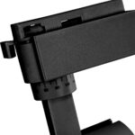 Globostar BEAMTRACK 60811 Μονοφασικό Φωτιστικό Σποτ Ράγας LED  20W 230V 2400lm 30° Acrylic HQ LENS AC 220-240V IP20 Φ6.2 x Υ15.8 cm Θερμό Λευκό 3000k - EUROTRACK® System 1L+1N - Μαύρο - Bridgelux Chip - TUV Certified Driver - 5 Χρόνια Εγγύηση - Image 8