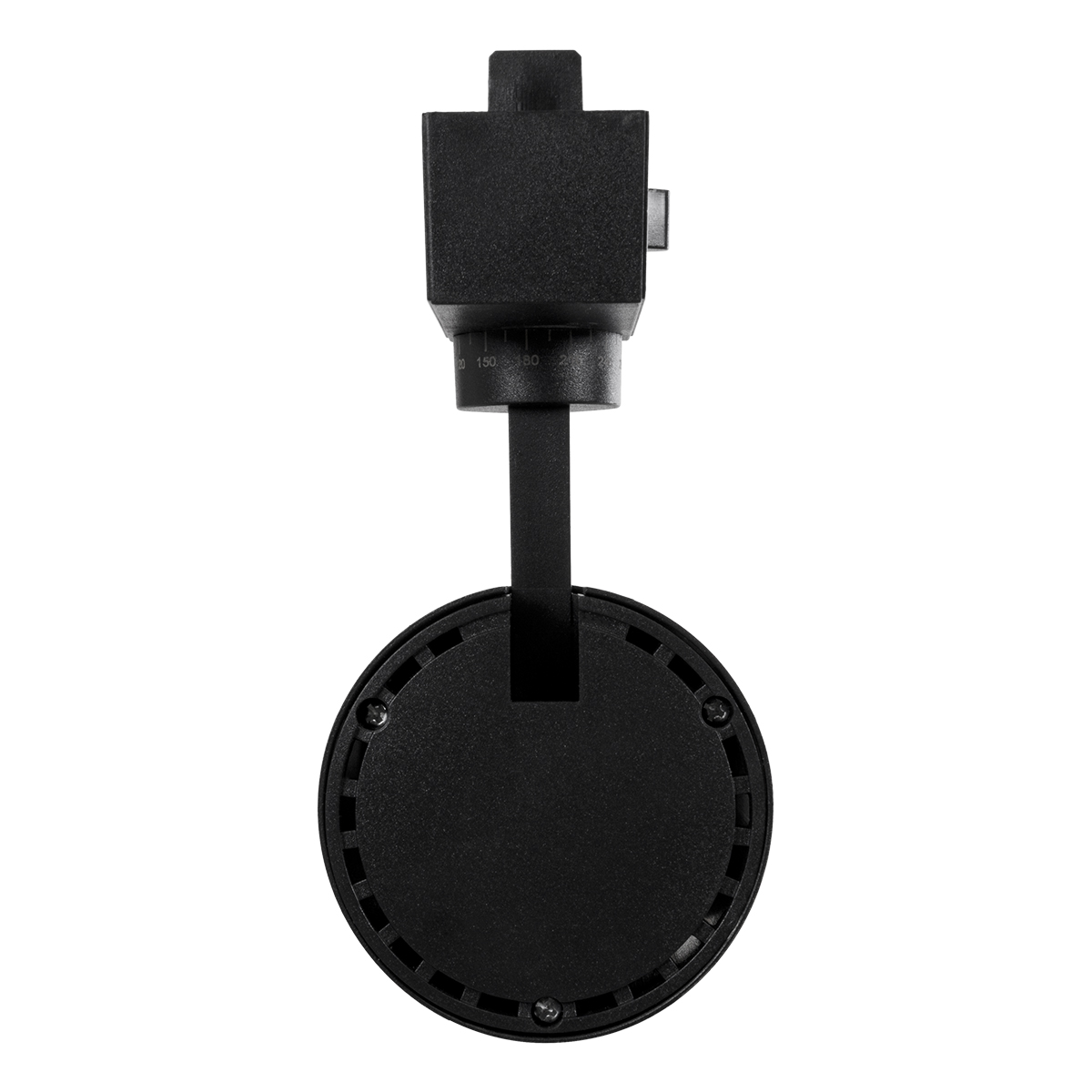 GloboStar® LUGANO 60815 Μονοφασικό Φωτιστικό Σποτ Ράγας LED 30W 3900lm 36° Acrylic HQ LENS AC 220-240V IP20 Φ7.5 x Υ22.7cm Ψυχρό Λευκό 6000K - EUROTRACK® System 1L+1N - Μαύρο - Bridgelux Chip - TÜV Certified Driver - 5 Χρόνια Εγγύηση - Image 7