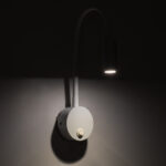 GloboStar® GOOSE 60876 Μοντέρνο Φωτιστικό Τοίχου - Απλίκα Ξενοδοχείου Bed Side LED 3W 300lm 36° AC 220-240V - Reading Light - Μ6.5 x Π15 x Υ24.5cm - Φυσικό Λευκό 4500K - Λευκό - 3 Xρόνια Εγγύηση - Image 9