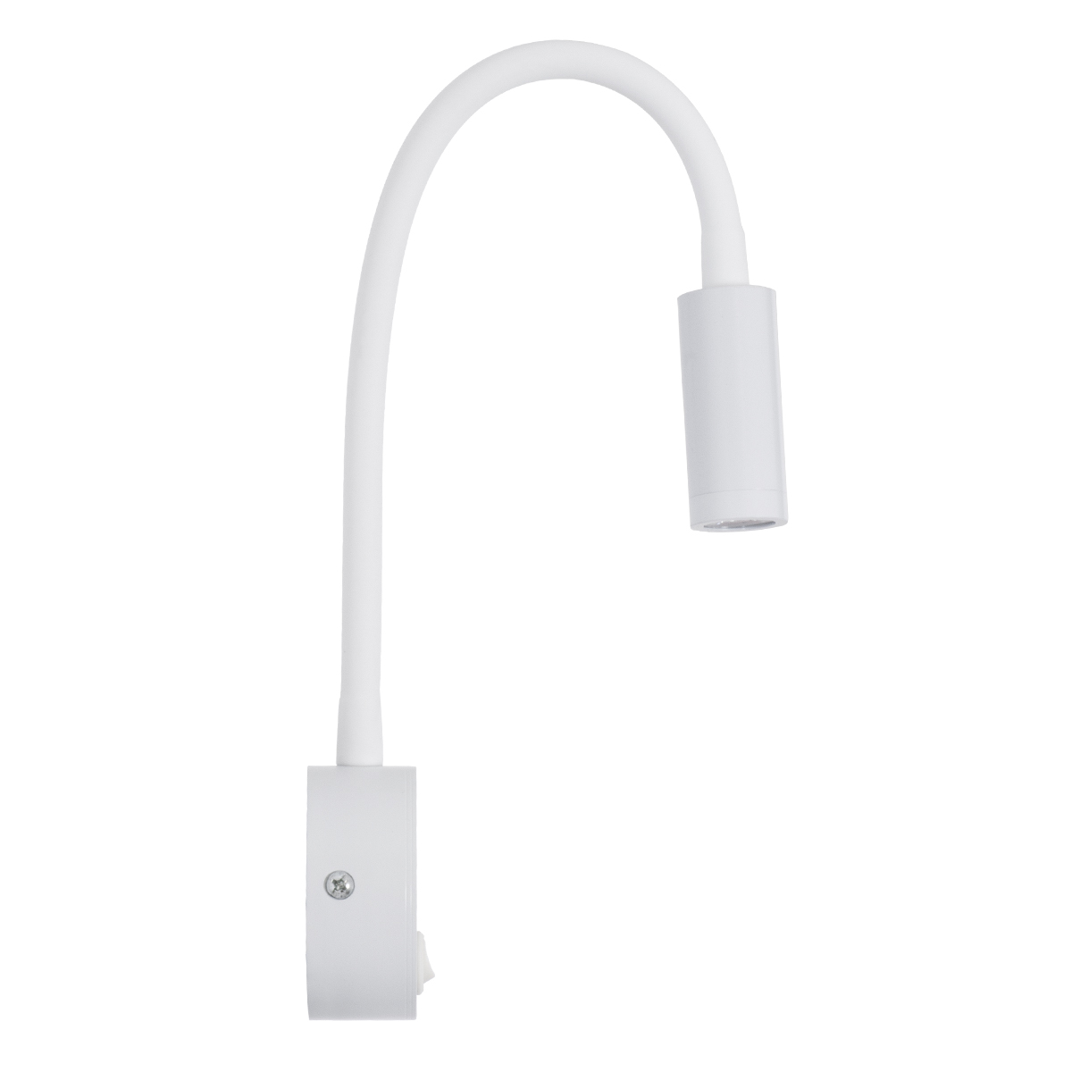 GloboStar® GOOSE 60876 Μοντέρνο Φωτιστικό Τοίχου - Απλίκα Ξενοδοχείου Bed Side LED 3W 300lm 36° AC 220-240V - Reading Light - Μ6.5 x Π15 x Υ24.5cm - Φυσικό Λευκό 4500K - Λευκό - 3 Xρόνια Εγγύηση - Image 5