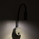 GloboStar® GOOSE 60877 Μοντέρνο Φωτιστικό Τοίχου - Απλίκα Ξενοδοχείου Bed Side LED 3W 300lm 36° AC 220-240V - Reading Light - Μ6.5 x Π15 x Υ24.5cm - Φυσικό Λευκό 4500K - Γκρι Ανθρακί - 3 Xρόνια Εγγύηση - Image 9