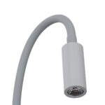 GloboStar® GOOSE 60877 Μοντέρνο Φωτιστικό Τοίχου - Απλίκα Ξενοδοχείου Bed Side LED 3W 300lm 36° AC 220-240V - Reading Light - Μ6.5 x Π15 x Υ24.5cm - Φυσικό Λευκό 4500K - Γκρι Ανθρακί - 3 Xρόνια Εγγύηση - Image 7