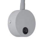 GloboStar® GOOSE 60877 Μοντέρνο Φωτιστικό Τοίχου - Απλίκα Ξενοδοχείου Bed Side LED 3W 300lm 36° AC 220-240V - Reading Light - Μ6.5 x Π15 x Υ24.5cm - Φυσικό Λευκό 4500K - Γκρι Ανθρακί - 3 Xρόνια Εγγύηση - Image 8