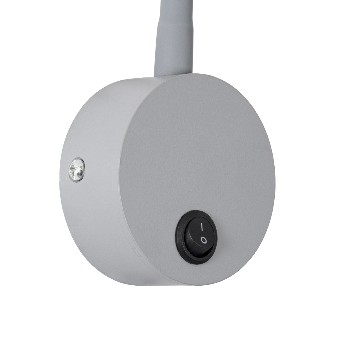 GloboStar® GOOSE 60877 Μοντέρνο Φωτιστικό Τοίχου - Απλίκα Ξενοδοχείου Bed Side LED 3W 300lm 36° AC 220-240V - Reading Light - Μ6.5 x Π15 x Υ24.5cm - Φυσικό Λευκό 4500K - Γκρι Ανθρακί - 3 Xρόνια Εγγύηση - Image 8