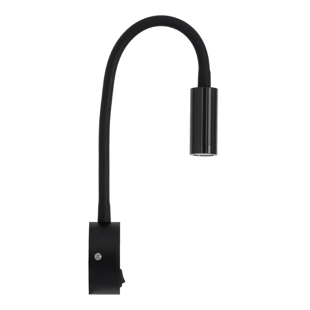 GloboStar® GOOSE 60878 Μοντέρνο Φωτιστικό Τοίχου - Απλίκα Ξενοδοχείου Bed Side LED 3W 300lm 36° AC 220-240V - Reading Light - Μ6.5 x Π15 x Υ24.5cm - Φυσικό Λευκό 4500K - Μαύρο - 3 Xρόνια Εγγύηση - Image 5