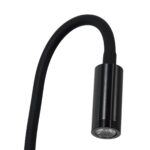 GloboStar® GOOSE 60878 Μοντέρνο Φωτιστικό Τοίχου - Απλίκα Ξενοδοχείου Bed Side LED 3W 300lm 36° AC 220-240V - Reading Light - Μ6.5 x Π15 x Υ24.5cm - Φυσικό Λευκό 4500K - Μαύρο - 3 Xρόνια Εγγύηση - Image 7