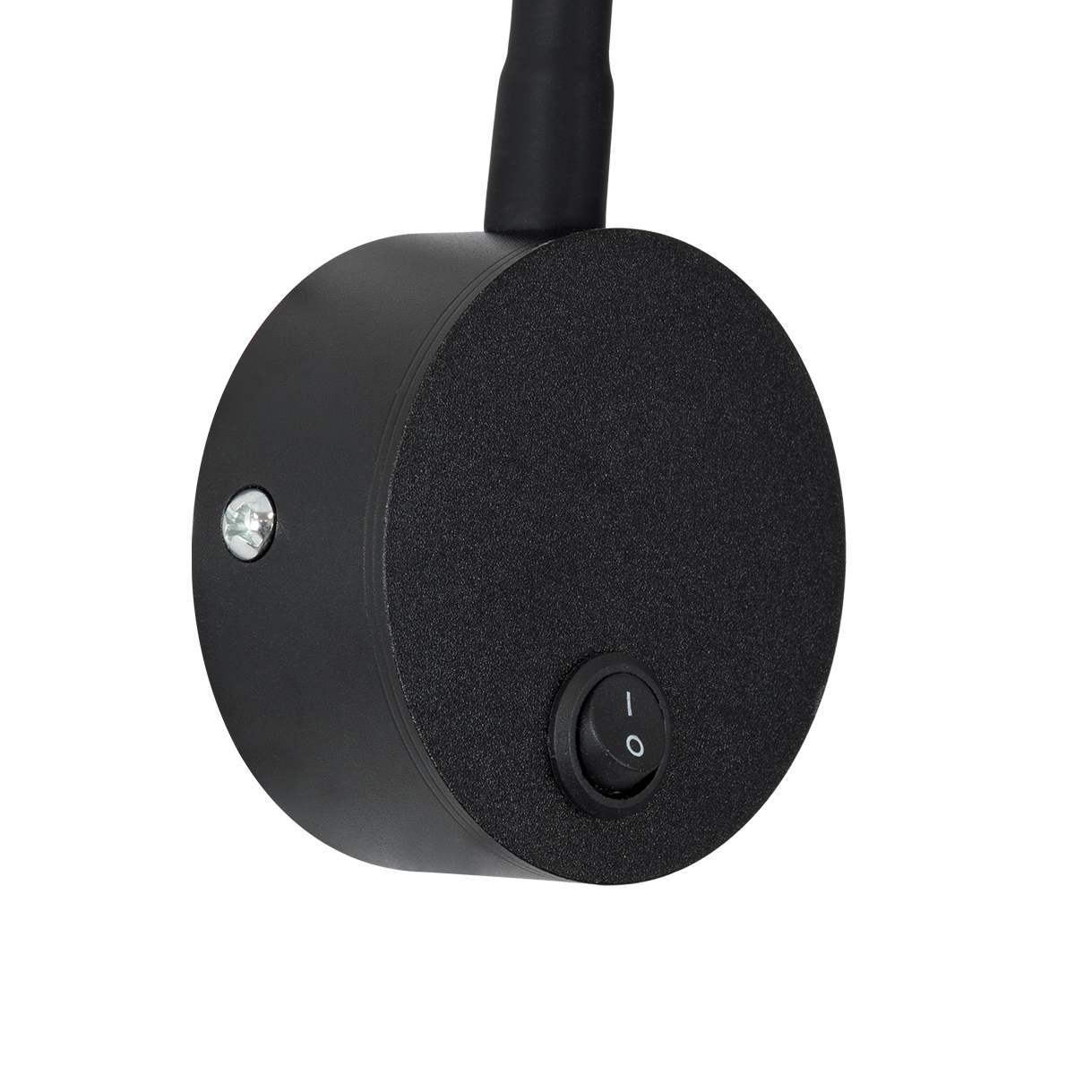 GloboStar® GOOSE 60878 Μοντέρνο Φωτιστικό Τοίχου - Απλίκα Ξενοδοχείου Bed Side LED 3W 300lm 36° AC 220-240V - Reading Light - Μ6.5 x Π15 x Υ24.5cm - Φυσικό Λευκό 4500K - Μαύρο - 3 Xρόνια Εγγύηση - Image 8