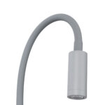 GloboStar® GOOSE 60882 Μοντέρνο Φωτιστικό Τοίχου - Απλίκα Ξενοδοχείου Bed Side LED 6W 600lm 36° & 360° AC 220-240V - Reading Light & 360° Κρυφός Φωτισμός - Φορτιστής USB 3A - Μ15.5 x Π15 x Υ30.5cm - Φυσικό Λευκό 4500K - Γκρι Ανθρακί - 3 Xρόνια Εγγύηση - Image 7