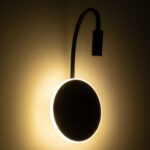 GloboStar® GOOSE 60883 Μοντέρνο Φωτιστικό Τοίχου - Απλίκα Ξενοδοχείου Bed Side LED 6W 600lm 36° & 360° AC 220-240V - Reading Light & 360° Κρυφός Φωτισμός - Φορτιστής USB 3A - Μ15.5 x Π15 x Υ30.5cm - Φυσικό Λευκό 4500K - Μαύρο - 3 Xρόνια Εγγύηση - Image 9