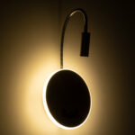 GloboStar® GOOSE 60884 Μοντέρνο Φωτιστικό Τοίχου - Απλίκα Ξενοδοχείου Bed Side LED 6W 600lm 36° & 360° AC 220-240V - Reading Light & 360° Κρυφός Φωτισμός - Φορτιστής USB 3A - Μ15.5 x Π15 x Υ30.5cm - Φυσικό Λευκό 4500K - Ασημί Νίκελ - 3 Xρόνια Εγγύηση - Image 9