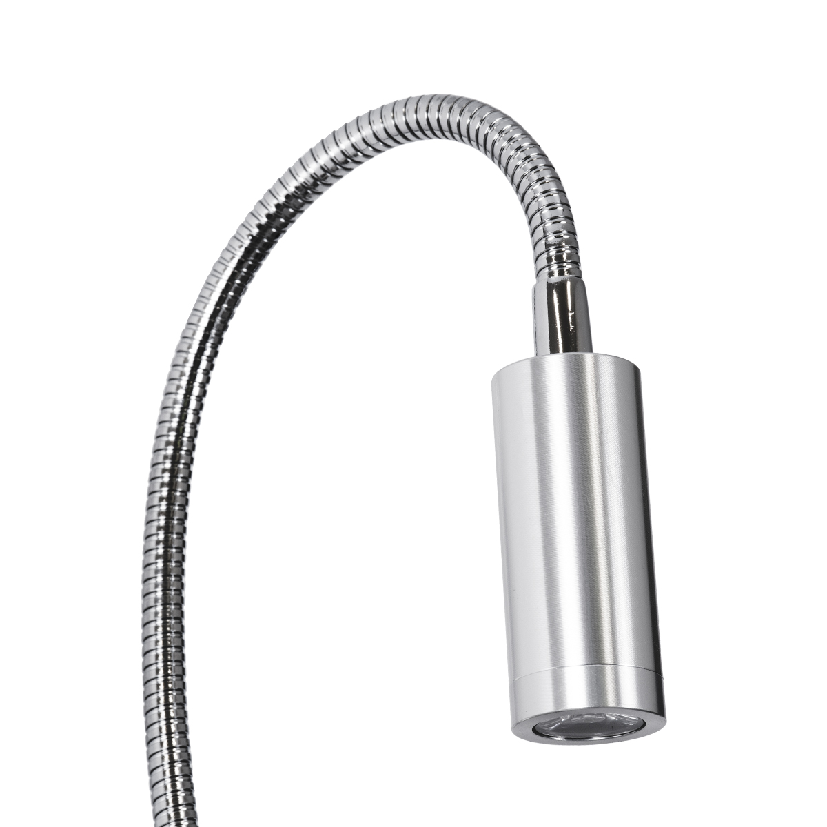 GloboStar® GOOSE 60884 Μοντέρνο Φωτιστικό Τοίχου - Απλίκα Ξενοδοχείου Bed Side LED 6W 600lm 36° & 360° AC 220-240V - Reading Light & 360° Κρυφός Φωτισμός - Φορτιστής USB 3A - Μ15.5 x Π15 x Υ30.5cm - Φυσικό Λευκό 4500K - Ασημί Νίκελ - 3 Xρόνια Εγγύηση - Image 7